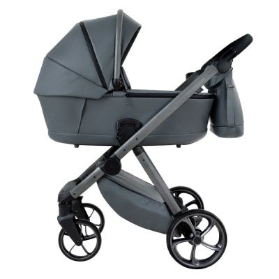 Коляска 2 в 1 Pituso Sole Leather Grey